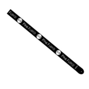 Accessories:2" Polyester Guitar Strap Pink Floyd (bk/wt)