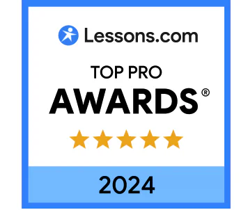 Lessons.com Top Pro Awards 5 star 2024
