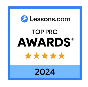 Lessons.com Top Pro Awards 5 star 2024