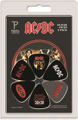 Accessories:6 PACK ACDC PICKS V1