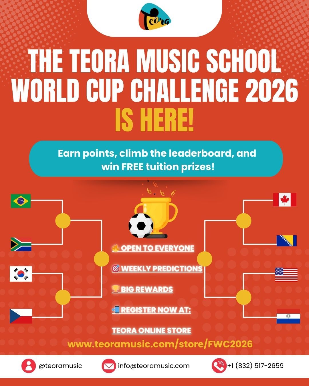 Teora Music School World Cup Challenge 2026